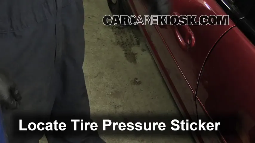1996 Dodge Stratus ES 2.4L 4 Cyl. Tires & Wheels Check Tire Pressure